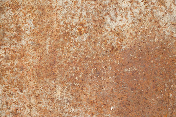 Rust on metal surfaces