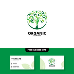 vector logo design for agriculture, agronomy, rural country farming field, natural harvest, Free Business Card