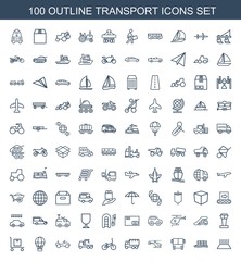 transport icons