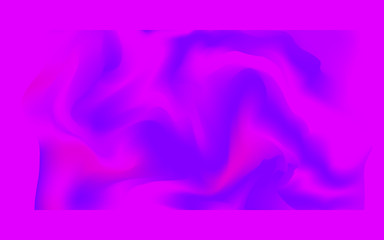Fluid holographic background. Liquid color. Abstract vector gradient shapes.