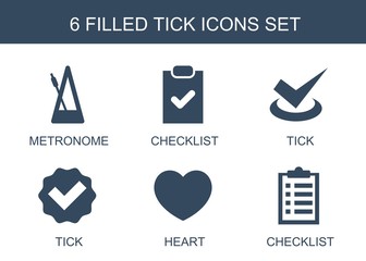 tick icons