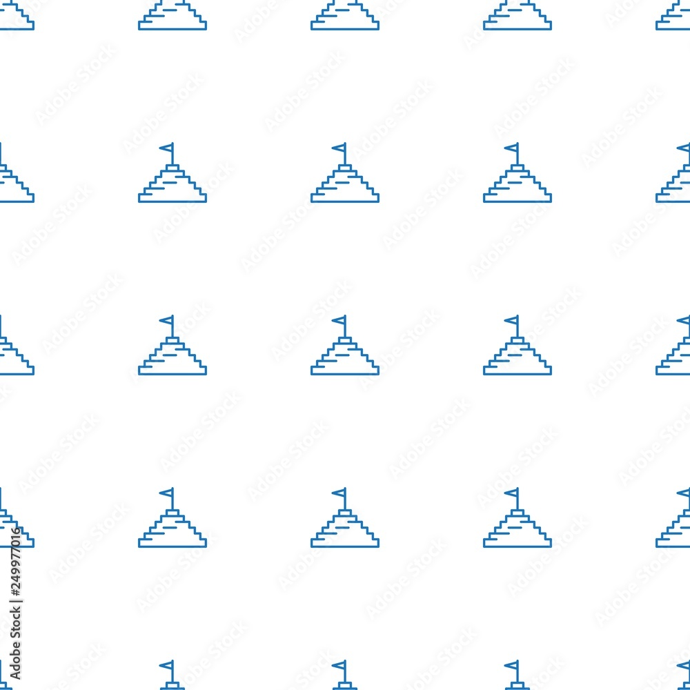 Poster pyramid flag icon pattern seamless white background
