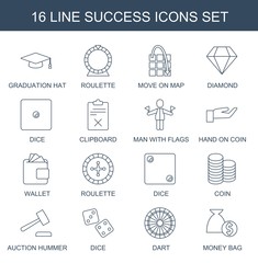Fototapeta premium success icons