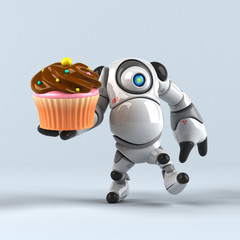 Big robot - 3D Illustration