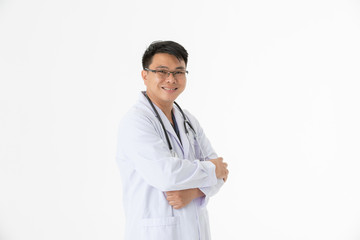 Fototapeta premium Asian doctor at work