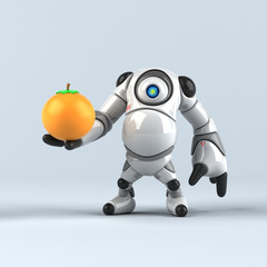 Big robot - 3D Illustration
