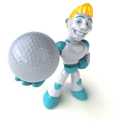 Robot - 3D Illustration