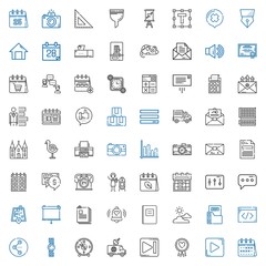 interface icons set