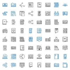 publish icons set