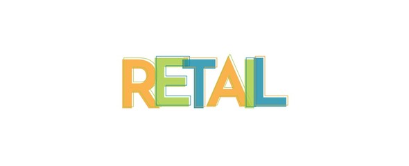 Retail word concept