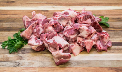 stew mutton pack butchery lamb red raw meat