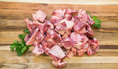 stew mutton pack butchery lamb red raw meat