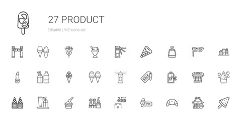 product icons set