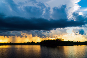 thunder storm sky Rain clouds