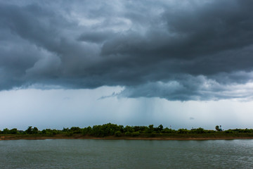 thunder storm sky Rain clouds