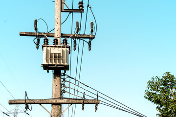 Transformer transmission electricity convert high voltage to low voltage, Power supply transformer...