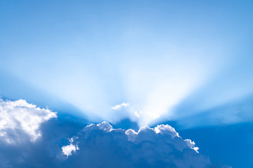 Sky with clouds