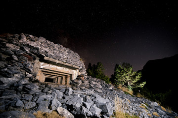 Bunker in the Pyrenees