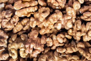 Obraz premium A lot of walnuts