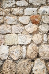 Wall background view