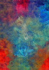 abstract grunge background from color chaotic blurred spots brush strokes of different sizes