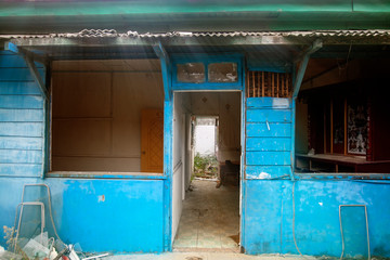 Old broken house in north of new Taipei City, Taiwan