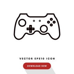 Game controller vector icon
