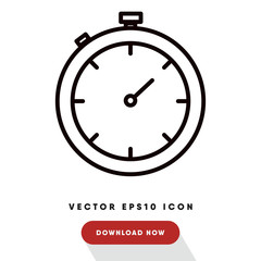 Timer vector icon