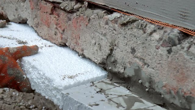  foam during construction