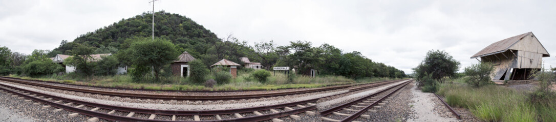 rubbervale abandoned train station South Africa north province Limpopo