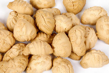 Home made kuih biscuit cookie