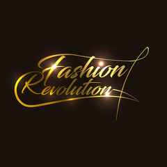 Fashion Calligraphy. Minimal Fashion Slogan line for T-shirt and apparels. Creative fashion logo design.