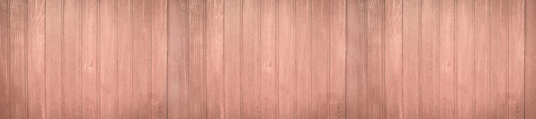 Obraz premium Panorama wood wall with beautiful vintage brown wooden texture background