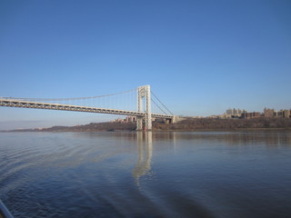 Fototapeta na wymiar George-Washington-Brücke, New York