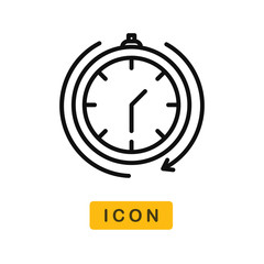 Deadline vector icon