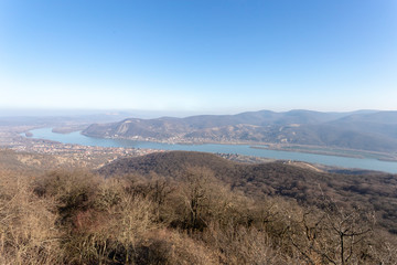 Fototapeta premium Danube bend at Nagymaros