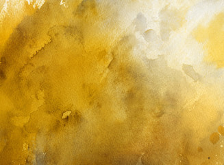 Gold watercolor background
