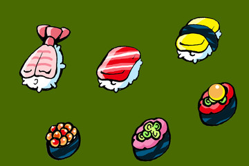 江戸前寿司の背景