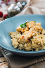 Chicken with Mustard and Rice
