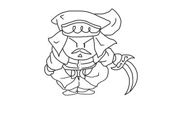 イスラムの兵士