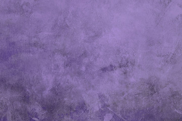 Fototapeta premium Purple grungy canvas background or texture