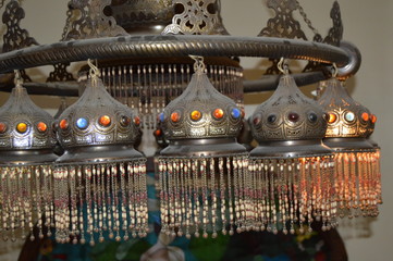 closeup of a light