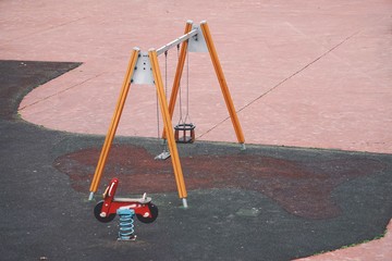 swing in the playground