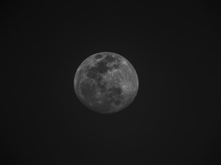 Moon at night 
