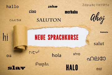 Neue Sprachkurse © fotogestoeber