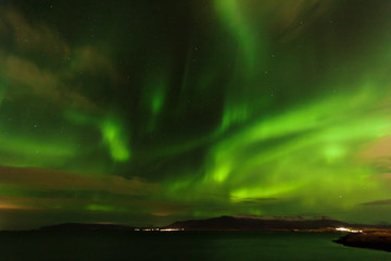 Obraz na płótnie Canvas Aurora Borealis in Iceland