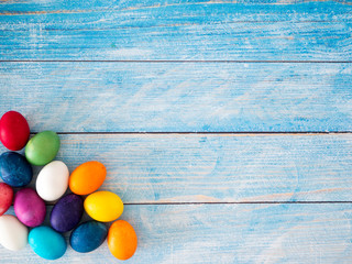 Coloring and Decorating Easter Eggs