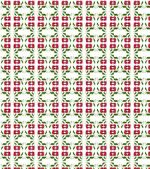 Mixed pattern original design and digital drawing. It can be used in web, wallpaper, ceramic and fabric designs