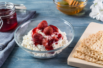 Image with curd.