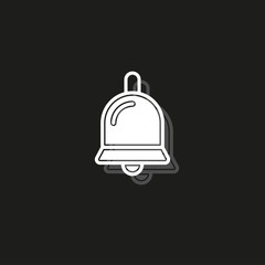 Simple Bell Vector Icon